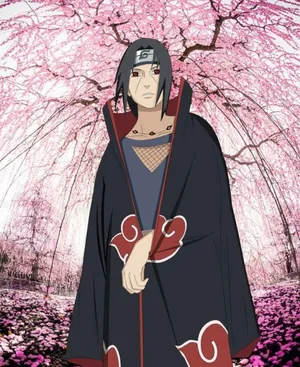 Itachi Pink Aesthetic Wallpaper