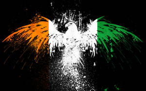 Ivory Coast Eagle Flag Wallpaper