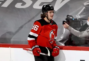 Jack Hughes - Smiling At The Camera Wallpaper