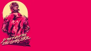 Jacket Hotline Miami Pink Neon Wallpaper