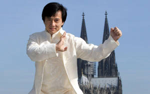 Jackie Chan In Cologne Wallpaper
