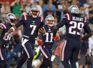 Jacoby Brissett With Team Wallpaper