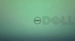 Jade Green Dell Laptop Logo Wallpaper
