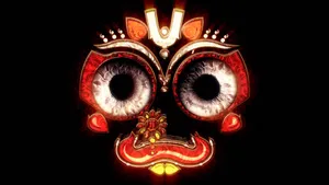 Jagannath Piercing Eyes Wallpaper