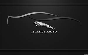 Jaguar Car Logo Car Outline Wallpaper
