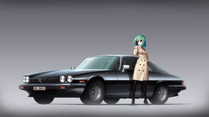 Jaguar Xjs Anime Car Wallpaper