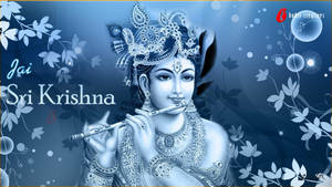 Jai Sri Krishna Desktop Wallpaper