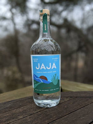 Jaja Tequila Bottle At Woods Wallpaper