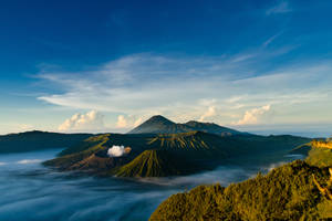 Jakarta Volcano View Wallpaper