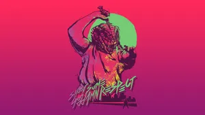 Jake The Cobra Hotline Miami Wallpaper