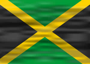 Jamaica Flag Design Wallpaper