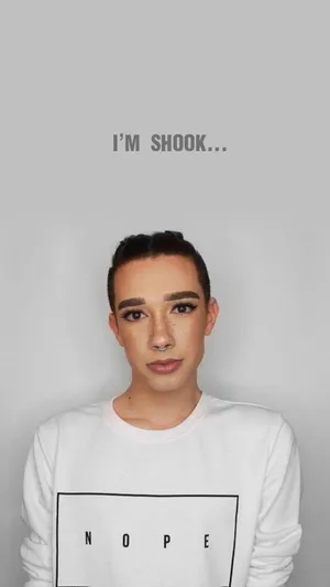 James Charles American Youtuber Wallpaper