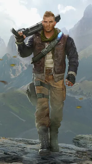 James Fenix Gears 5 Phone Wallpaper