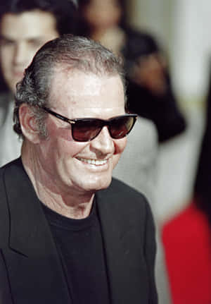 James Garner Smilingwith Sunglasses Wallpaper