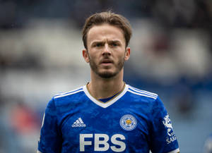 James Maddison Furrowed Eyebrows Wallpaper