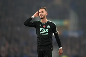 James Maddison In Black Jersey Wallpaper