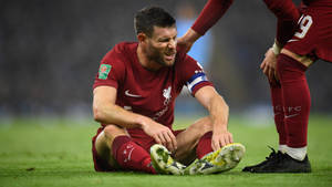 James Milner Exhausted Wallpaper