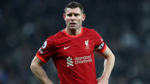 James Milner Hands On Waist Wallpaper