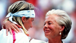 Jana Novotna And Katharine Wallpaper