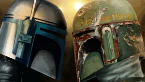 Jango And Boba Fett Face Off Wallpaper