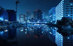 Japan City Nightscape Unique Hd Wallpaper