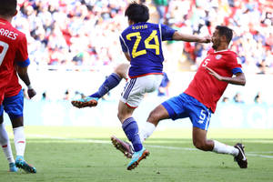 Japan National Football Team Soma Versus Costa Rica Wallpaper