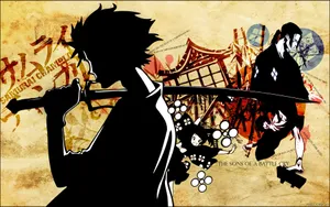 Japanese Samurai Rivals Wallpaper
