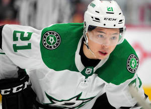 Jason Robertson Dallas Stars Left Winger Wallpaper