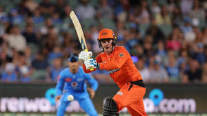 Jason Roy Neon Orange Uniform Wallpaper