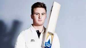 Jason Roy With Cricket Bat Wallpaper