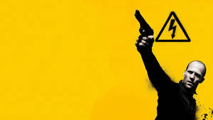 Jason Statham In Yellow Wallpaper