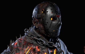 Jason Voorhees Skin Black Mask Wallpaper