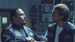 Jax Teller And The Mayans Mc Ready To Ride Wallpaper