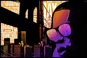 Jay-z Gradient Artwork Wallpaper