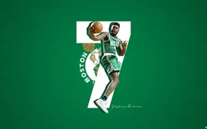 Jaylen Brown Boston 7 Wallpaper
