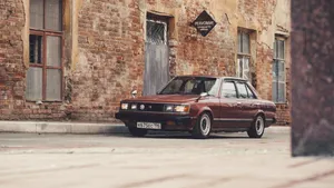 Jdm Car Brick Building Wallpaper