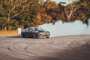 Jdm Toyota Supra Smoke Effects Wallpaper