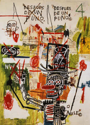 Jean-michel Basquiat—iconic Artist Wallpaper