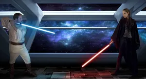 Jedi Vs Sith 1280 X 690 Wallpaper
