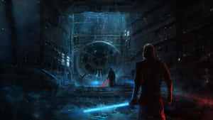 Jedi Warriors In Action Wallpaper