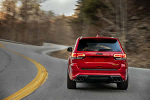 Jeep Trackhawk Curvy Road Wallpaper