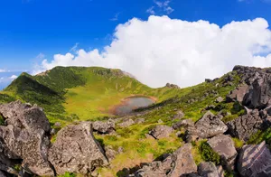 Jeju Island Hallasan Mountain Crater Wallpaper