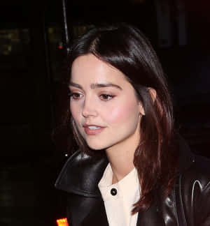 Jenna Coleman: Radiant Beauty Wallpaper