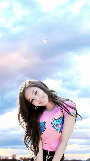 Jennie Kim Portrait Wallpaper