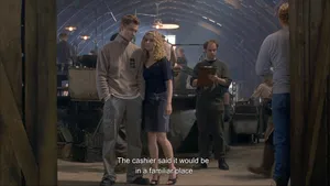 Jennifer Jason Leigh Existenz Movie Scene Wallpaper