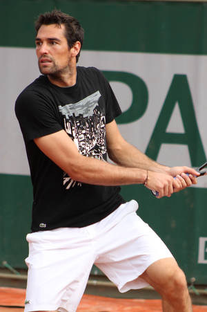 Jeremy Chardy In Black Shirt Wallpaper