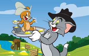 Jerry Mouse Back In Time Wallpaper