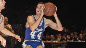 Jerry West Scores 63 Points Lakers 1962 Wallpaper