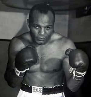 Jersey Joe Walcott' Half Body Southpaw Fists Wallpaper
