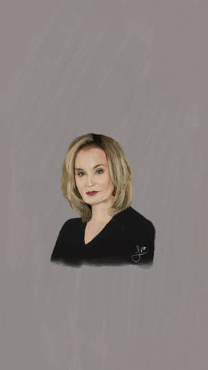 Jessica Lange Stunning Poster Wallpaper